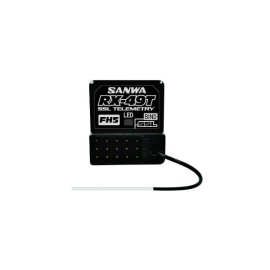 Sanwa RX-49T 4-way Receiver FH5 SXR Waterproof External Antenna 