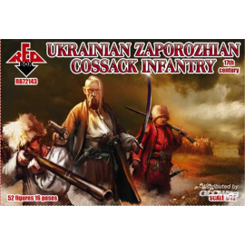 Ukrainian Zaporozhian Cossacks infantry, 17th century Figures 