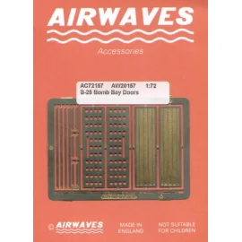 North American B-25 Mitchell bomb bay doors (designed to be assembled with model kits from Airfix)