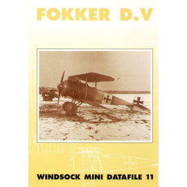 Book Fokker D.V by P M Grosz (Windsock Datafiles) 