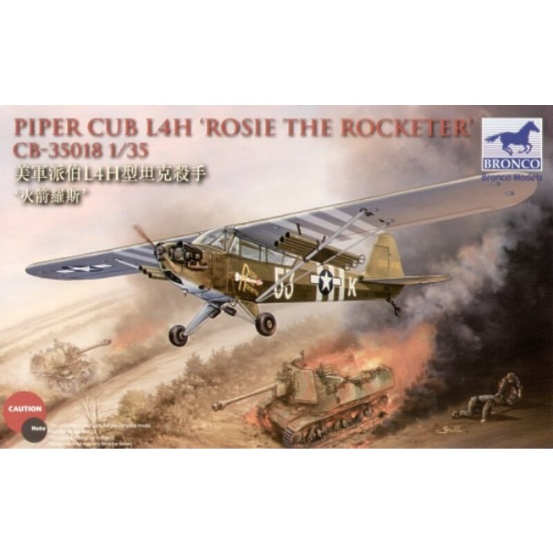 Piper Cub L4H `Rosie The Rocketeer′ Model kit