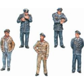 U-boat aces x 5 Figures