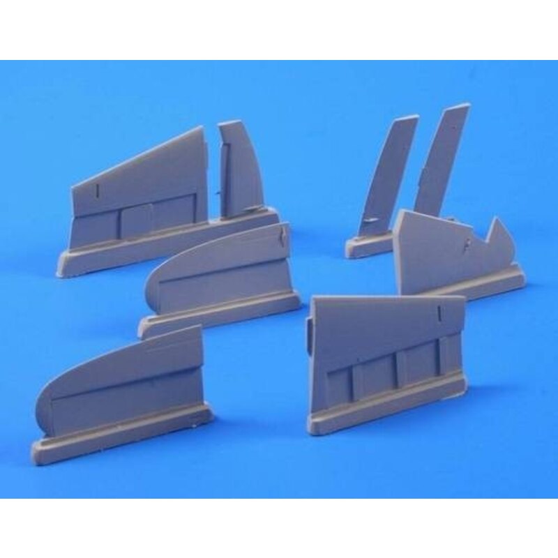 Westland Wyvern S.4 Control surfaces set (designed to be assembled with model kits from Trumpeter)