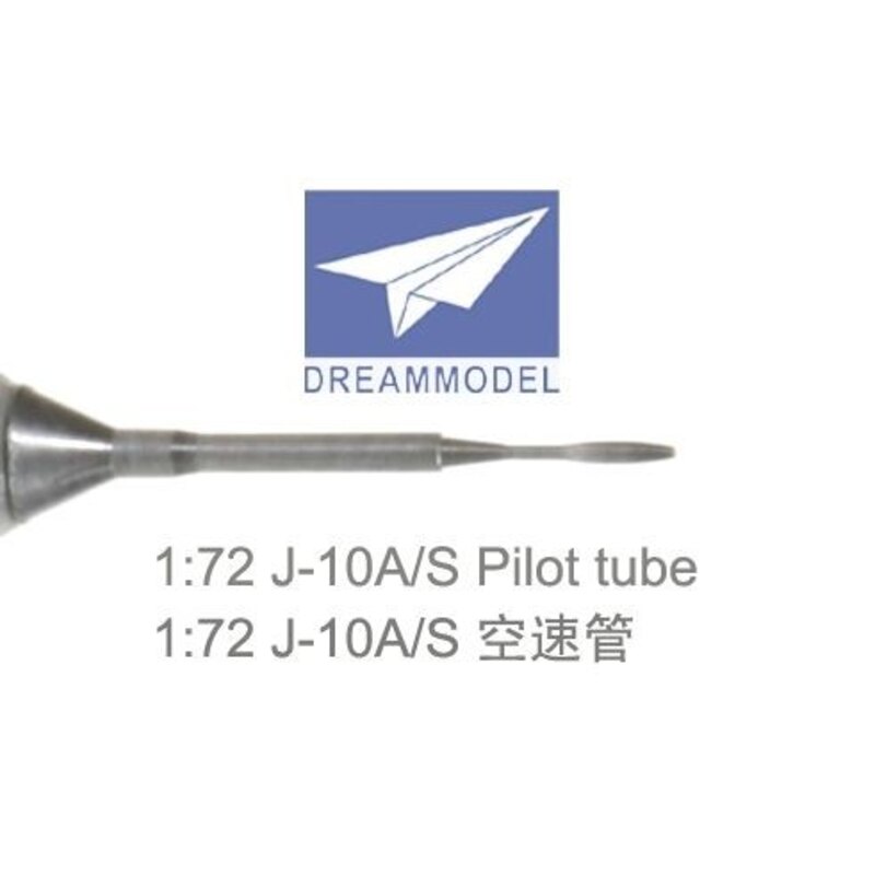 Chengdu J-10A/S pitot tube (designed to be assembled with model kits from Trumpeter)