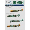 Messerschmitt Bf 109E-1 Pt 2 (4) White 13 4/JG77 Hptm Helmut Henz 1941 Red 1 2/JG27 Oblt Gert Framm 1940 Red 16 2/JG26 Oblt Frit