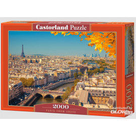 Paris from Above 2000 piece puzzle 