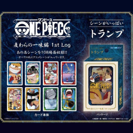 ONE PIECE - 56 PLAYING CARDS - 1st LOG EDITION 