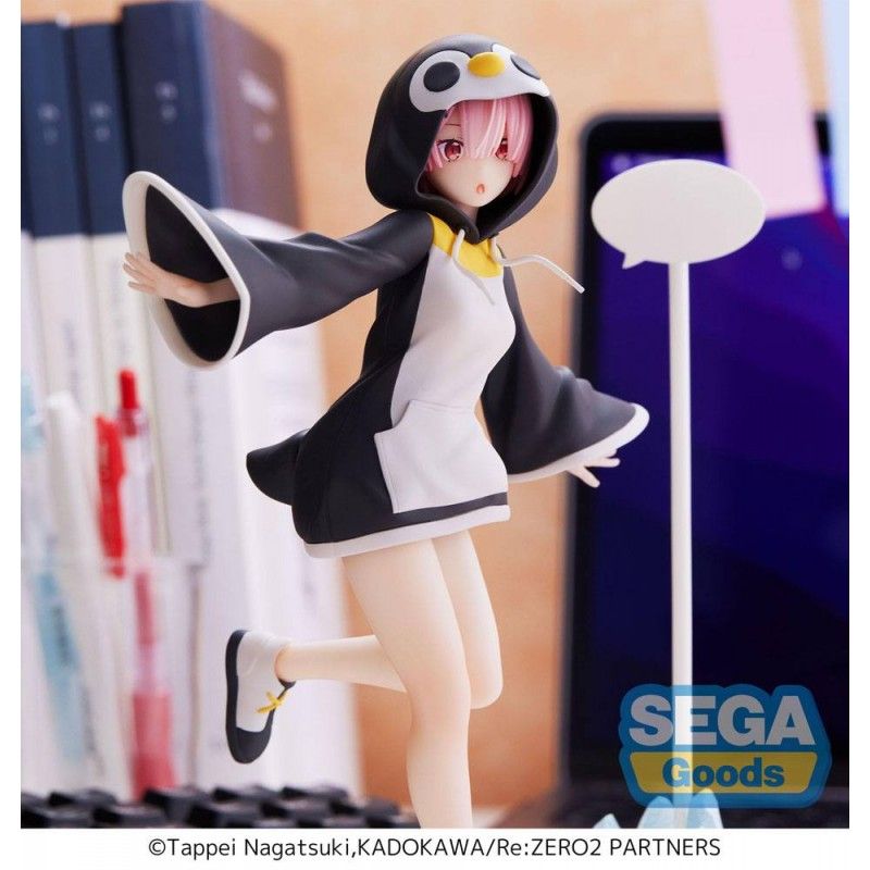 RE:ZERO KARA HAJIMERU ISEKAI SEIKATSU - LUMINASTA FIGURE - RAM (RE-ISSUE) Figurine 