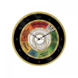 Fantastic Beasts - Clock- Wizarding World (EMERGENCY CLOCK)- 25cm 