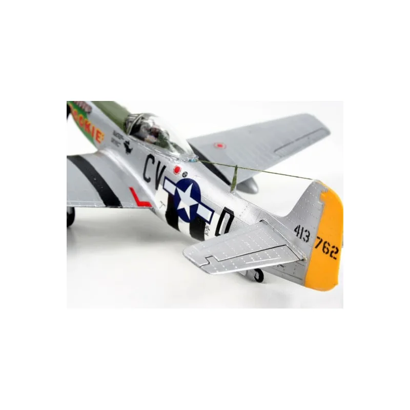 P51D Mustang Model Set - box containing the model, paints, brush and glue