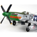 P51D Mustang Model Set - box containing the model, paints, brush and glue