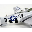 P51D Mustang Model Set - box containing the model, paints, brush and glue