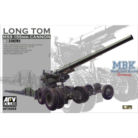 M59 Long Tom 155mm Cannon & Limber