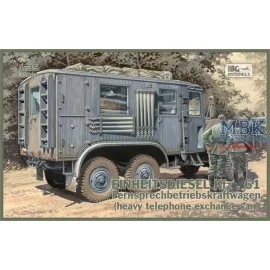 Einheitsdiesel Kfz.61 Fernsprechbetriebskraftwagen (heavy telephone exchange van