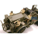 US 40Ton WWII tank transporter Dragon Wagon 50cm long with crew figures