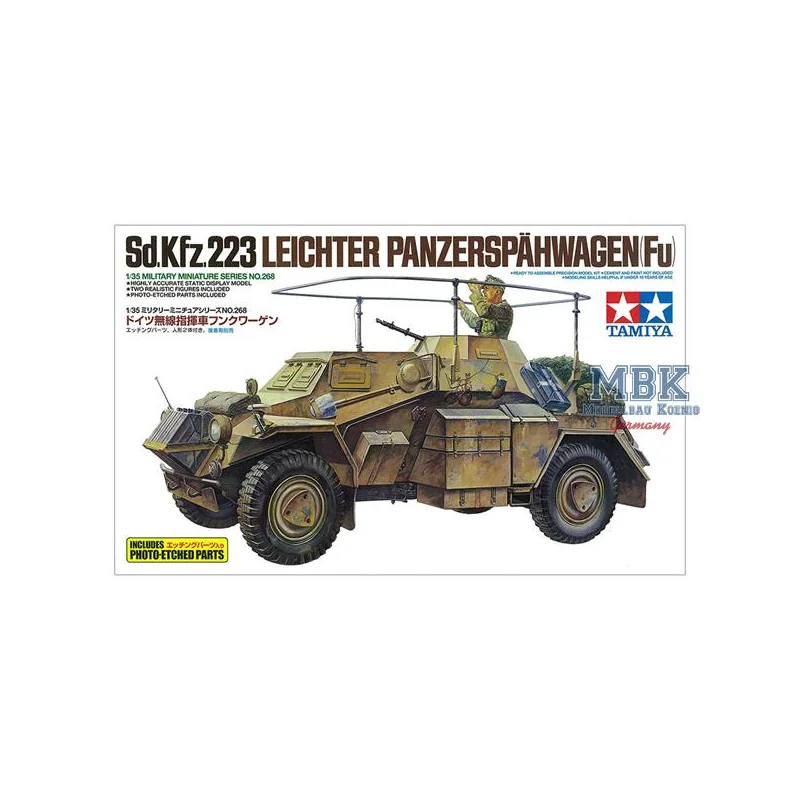 Sd.Kfz.223 with photo-etched parts