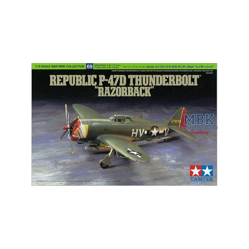 Republic P-47D Thunderbolt Razorback