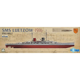 SMS LUETZOW 1916 FULL HULL Model kit 