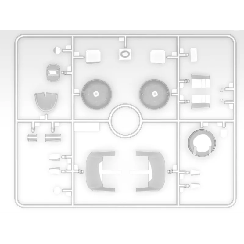 Model Kit B-26B Marauder, WWII American Bomber (100% New Molds) 1:48