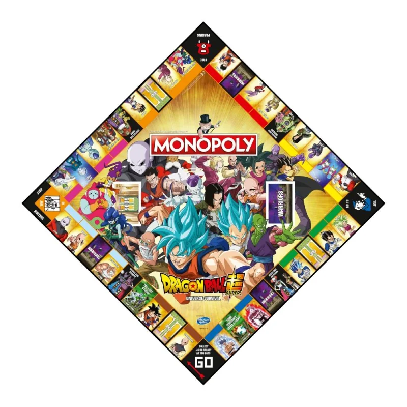 Winning Moves Dragon Ball Super - Monopoly Board game