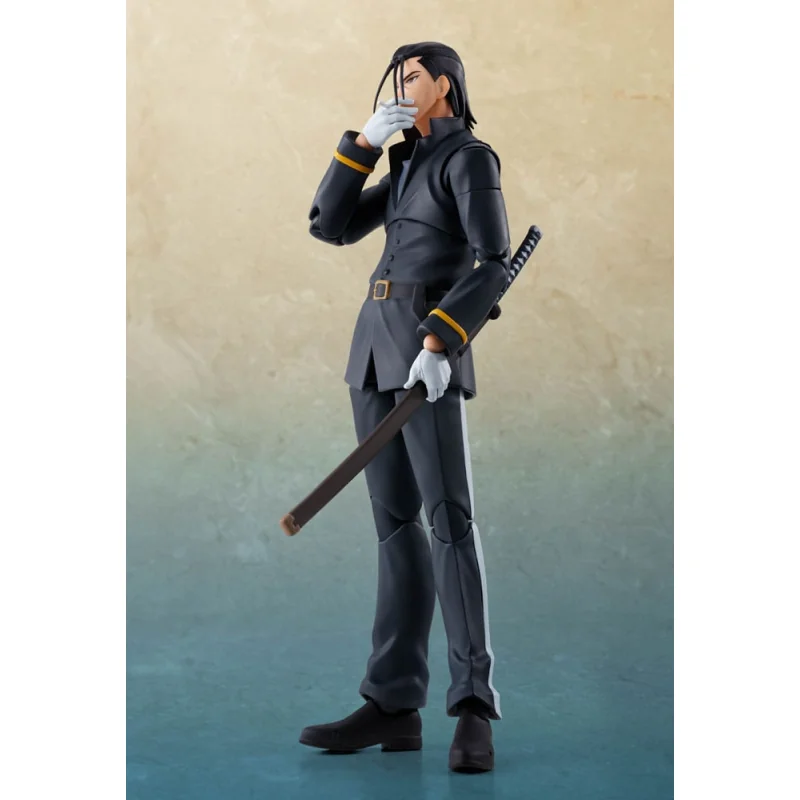 Rurouni Kenshin: Meiji Swordsman Romantic Story figure SH Figuarts Hajime Saito 17 cm Figurines