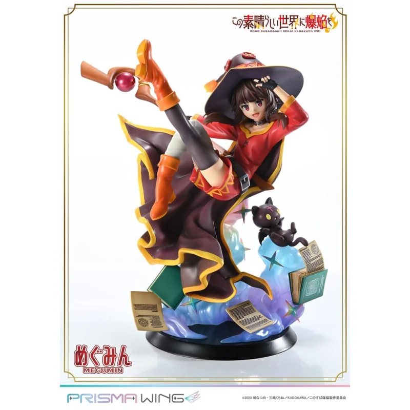 Konusuba - An Explosion on This Wonderful World! statuette 1/7 Prisma Wing Megumin 23 cm Figurine 