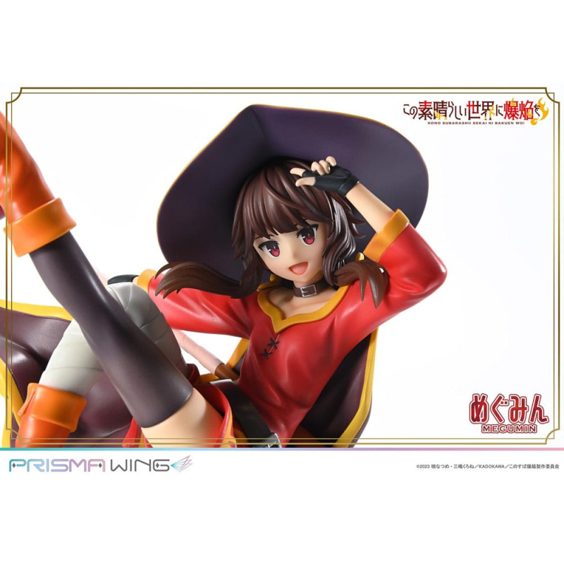 Konusuba - An Explosion on This Wonderful World! statuette 1/7 Prisma Wing Megumin 23 cm