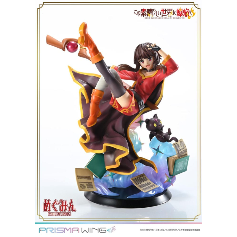 Konusuba - An Explosion on This Wonderful World! statuette 1/7 Prisma Wing Megumin 23 cm