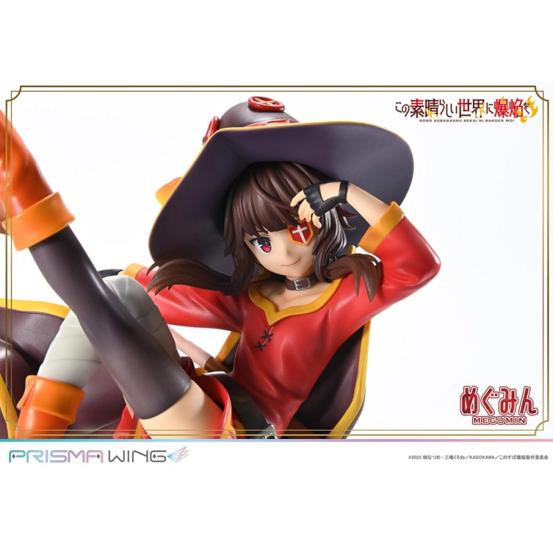 Konusuba - An Explosion on This Wonderful World! statuette 1/7 Prisma Wing Megumin 23 cm