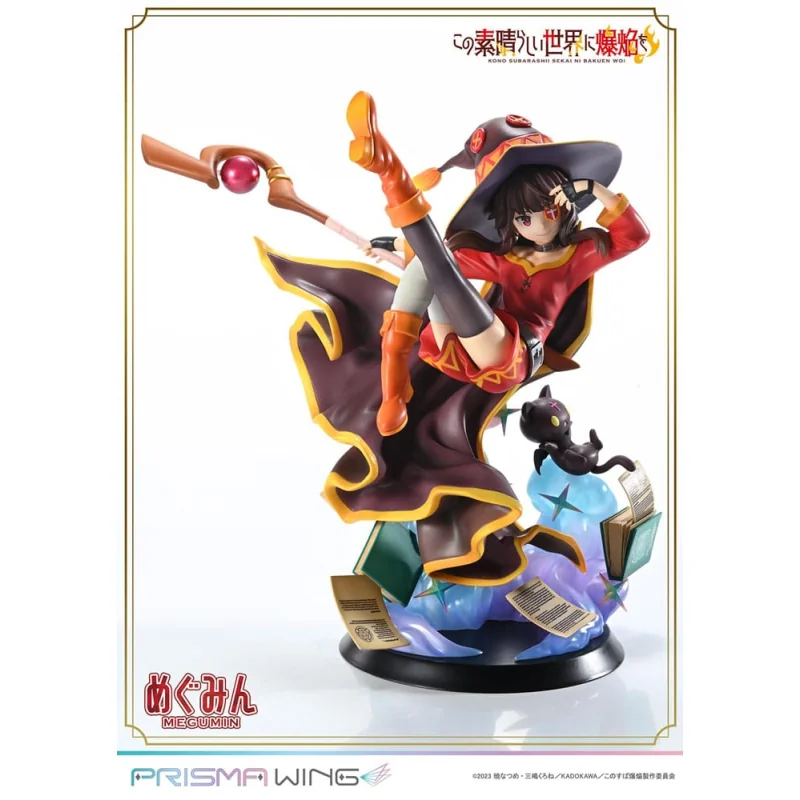 Konusuba - An Explosion on This Wonderful World! statuette 1/7 Prisma Wing Megumin 23 cm