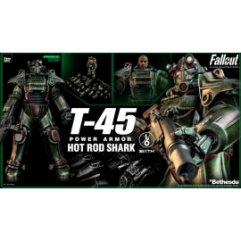Fallout T-45 Hot Rod Shark Power Armor 1/6 Af Action figure 