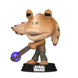 Star Wars: Episode I: The Phantom Menace Anniversary POP! Vinyl figure Jar Jar Binks w/ Booma Balls 9 cm Figurine 