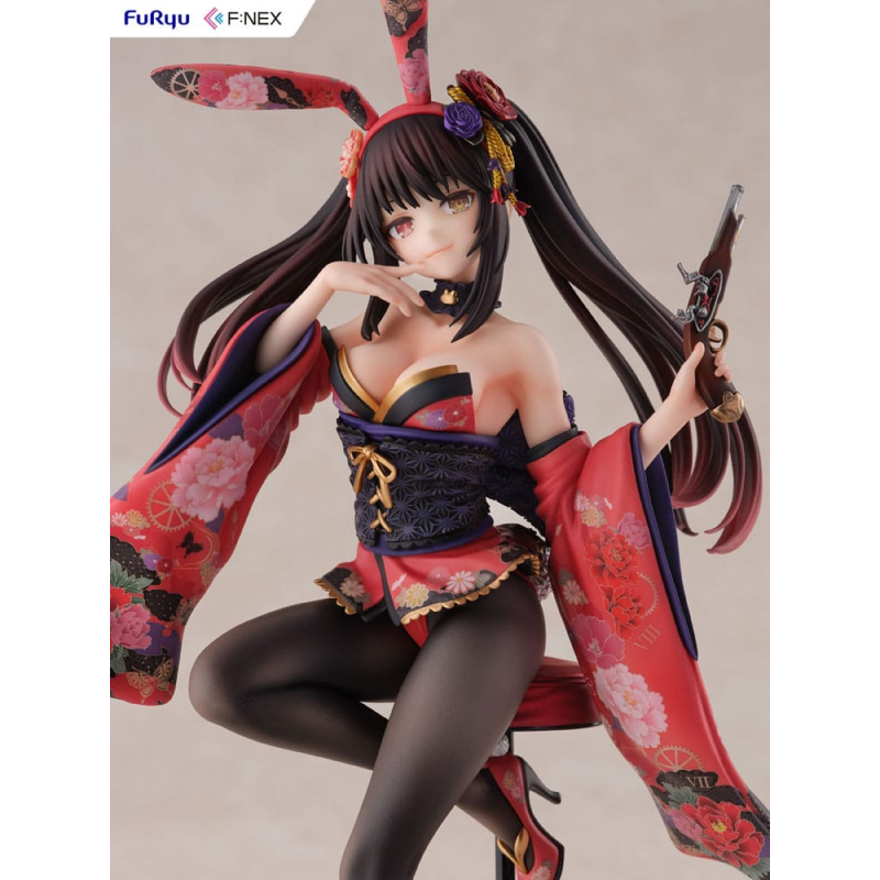 Date A Live VF:NEX statuette 1/7 Kurumi Tokisaki Wa-bunny 27 cm Furyu