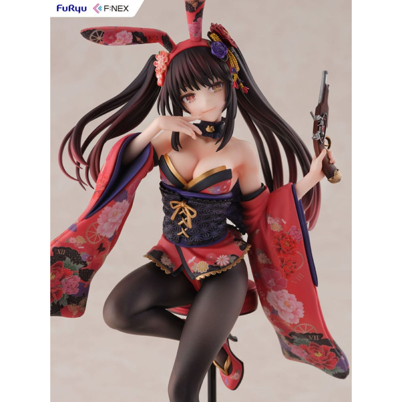 FRYU07783 Date A Live VF:NEX statuette 1/7 Kurumi Tokisaki Wa-bunny 27 cm