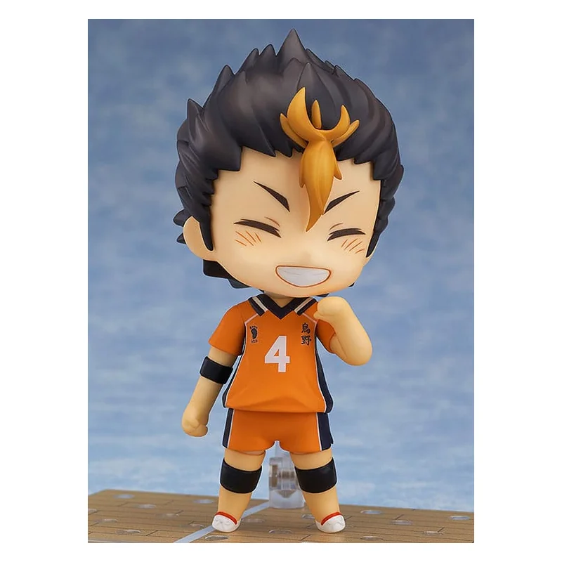 Haikyu!! Nendoroid figure Swacchao! Yu Nishinoya (re-run) 10 cm Orange Rouge