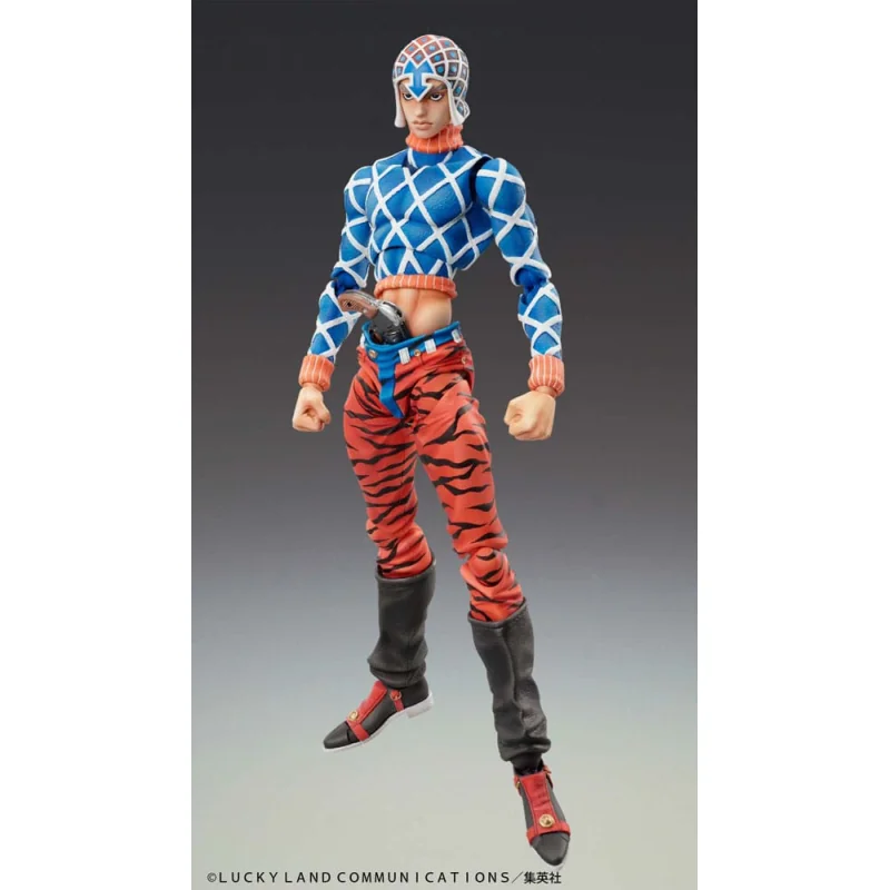 JoJo's Bizarre Adventure Part 5 Golden Wind Statue Chozokado Guido Mista & SP (re-run) 15 cm Figurines