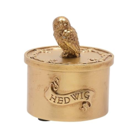 HARRY POTTER - Hedwig - Golden Jewelry Box 