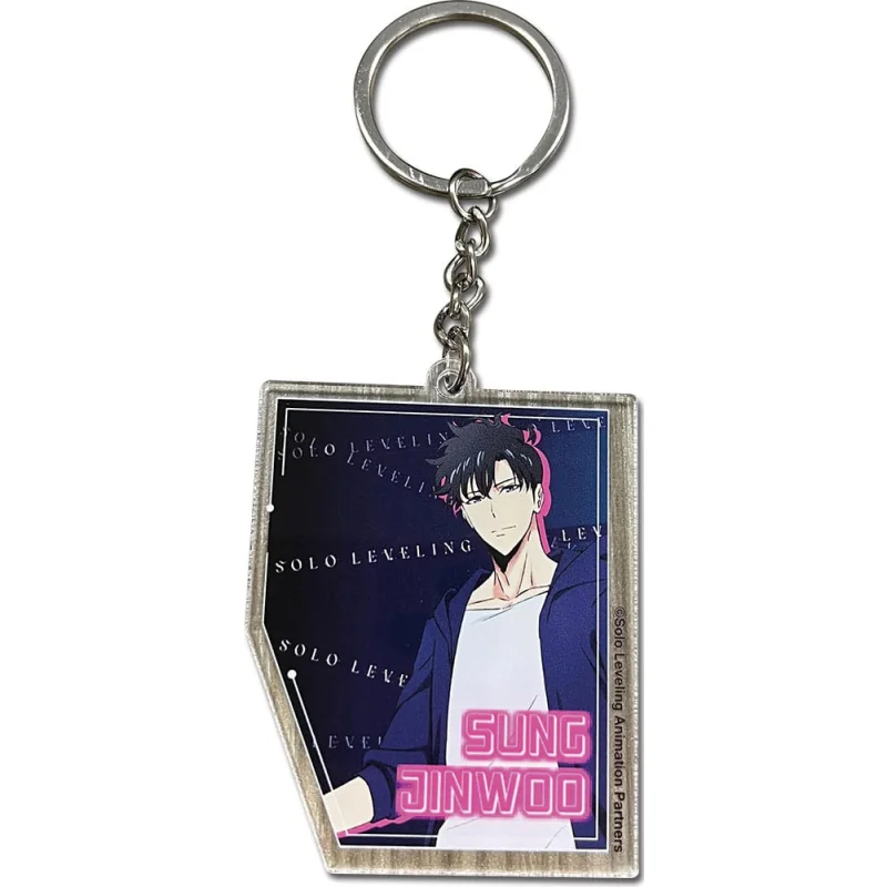 Solo Leveling keychain Sung Jinwoo Character 