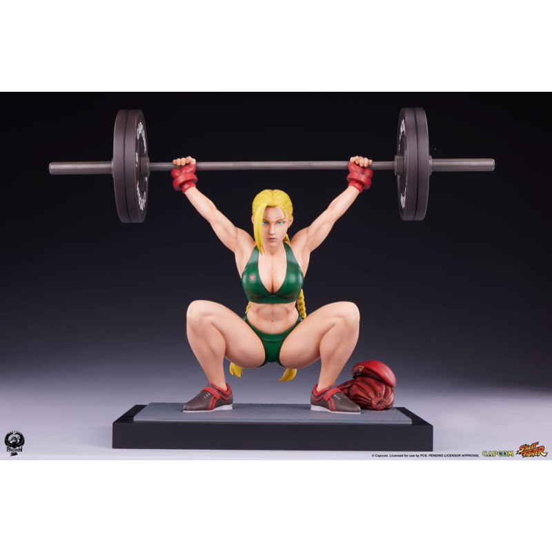 Street Fighter figure Premier Series 1/4 Cammy: Powerlifting 41 cm Statue 