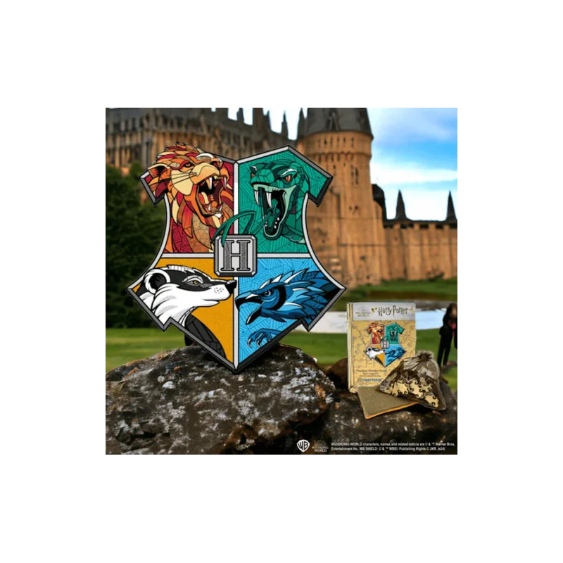 Wooden puzzle - Harry Potter – Hogwarts crest House pride 110 pcs Jigsaw puzzle