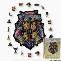 Wooden puzzle – Harry Potter - Hogwarts crest 123 pcs 