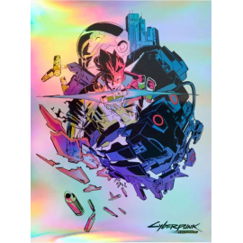 Cyberpunk Edgerunners print Art Print David & Lucy 30 x 40 cm - unframed