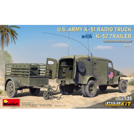 1:35 US Radio Truck K-51 w/ trailer K-52