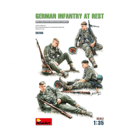 1:35 Fig. Ger. Infantry at Rest (4)