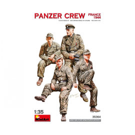 1:35 Fig. Ger. Tank Crew (4) France 1944