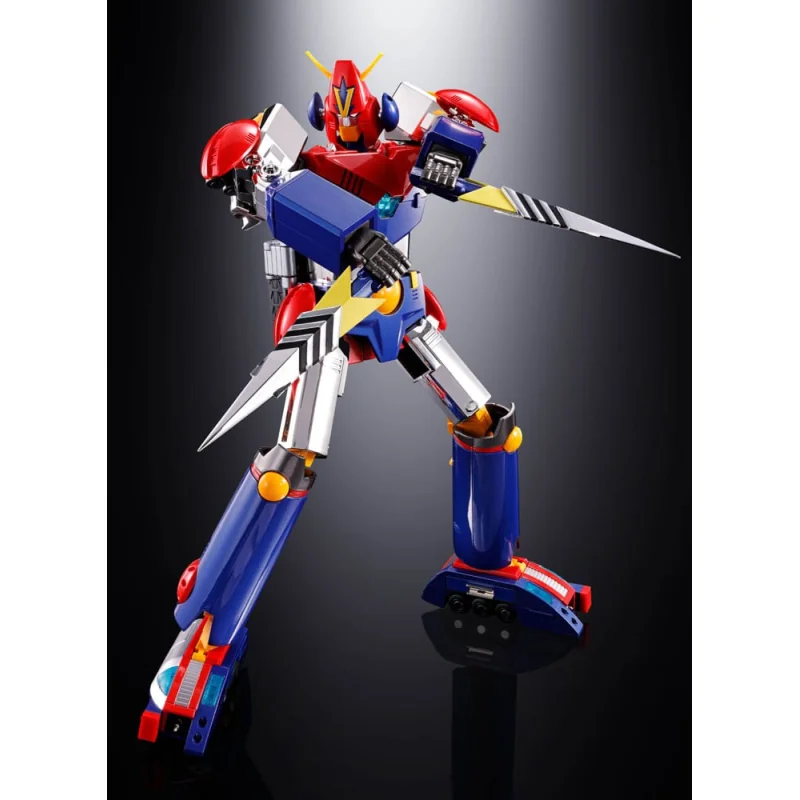 Super Electromagnetic Machine Voltes V Diecast figure Soul of Chogokin GX31-SP Com-Battler V Chogokin 50th Anniversary Ver. 25cm