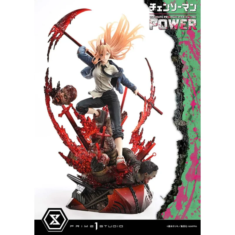 Chainsaw Man Ultimate Premium Masterline Series 1/4 Power Deluxe Bonus Version 66 cm