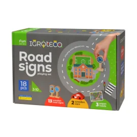 Road signs play set 18 pieces