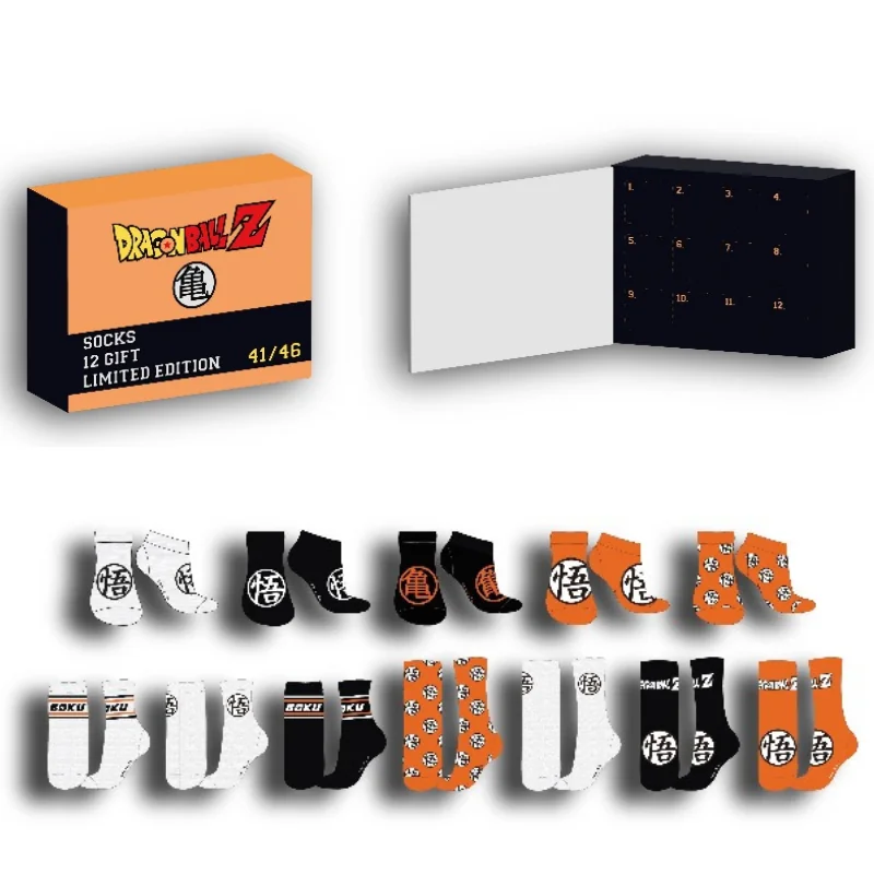 DRAGON BALL Z - Gift Box - 12 Pairs of Socks (S 40-46)