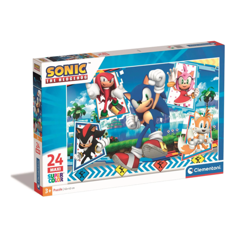 SONIC - Maxi Super Color Puzzle 24P